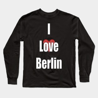 I Love Berlin - Germany Long Sleeve T-Shirt